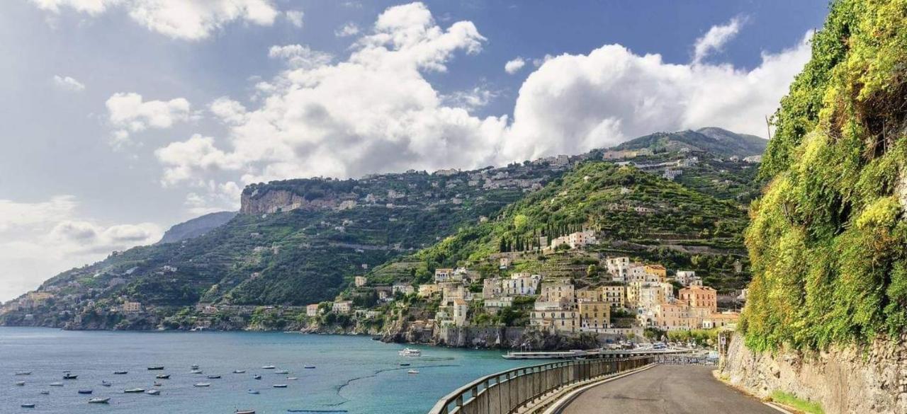 Amalfi Coast Palace In Minori Daire Dış mekan fotoğraf